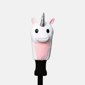 Baseball Bat Hat Unicorn Plush with Silver Horn